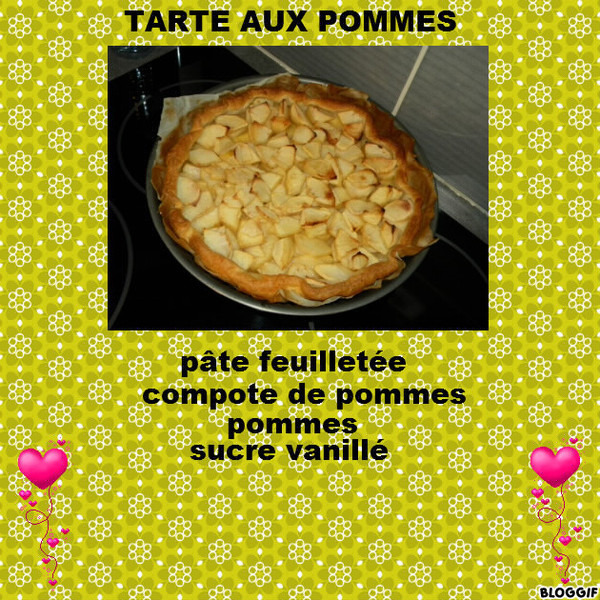 TARTE AUX POMMES